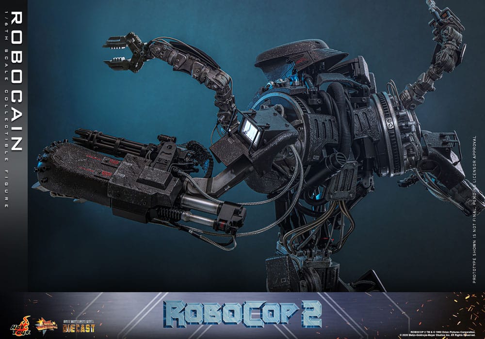 ROBOCAIN – FIGURA HOT TOYS DIECAST 1/6 40 CM (ROBOCOP 2 – MOVIE MASTERPIECE)