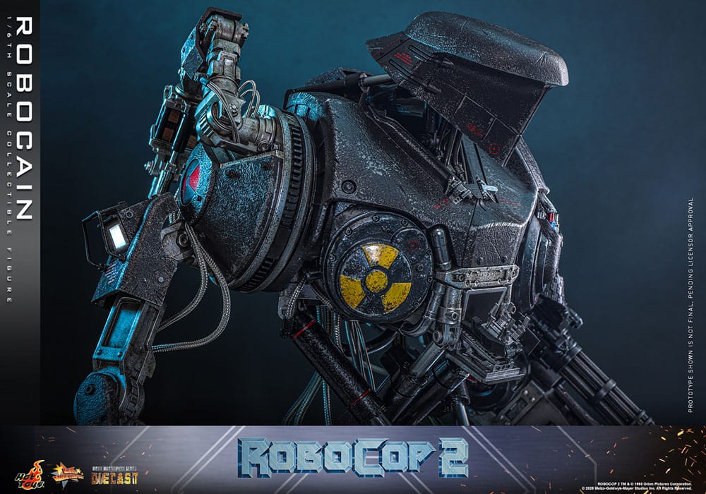 ROBOCAIN – FIGURA HOT TOYS DIECAST 1/6 40 CM (ROBOCOP 2 – MOVIE MASTERPIECE)