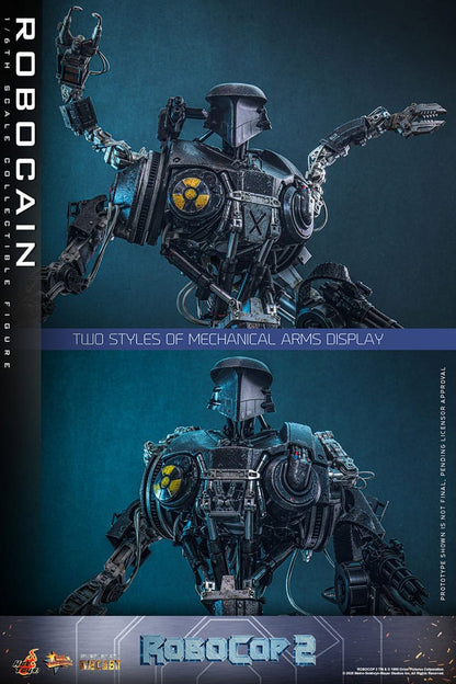 ROBOCAIN – FIGURA HOT TOYS DIECAST 1/6 40 CM (ROBOCOP 2 – MOVIE MASTERPIECE)