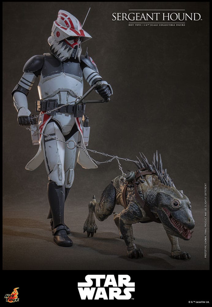 SERGEANT HOUND – STAR WARS: THE CLONE WARS 1/6 SCALE FIGURE 30 CM (HOT TOYS – COLLECTOR EDITION)