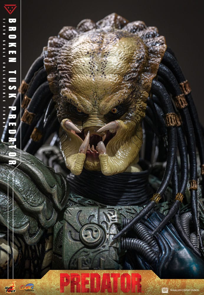 BROKEN TUSK PREDATOR – ALIEN VS. PREDATOR – COMIC MASTERPIECE HOT TOYS