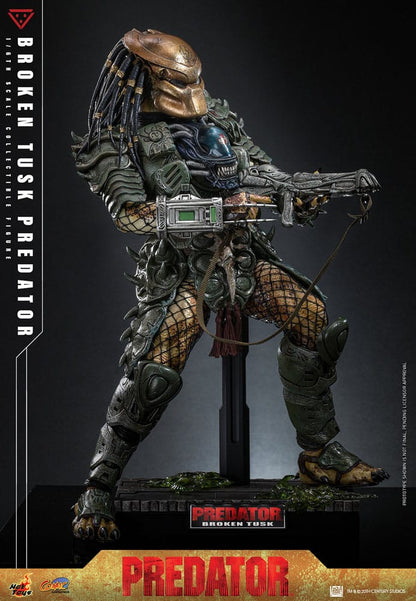 BROKEN TUSK PREDATOR – ALIEN VS. PREDATOR – COMIC MASTERPIECE HOT TOYS