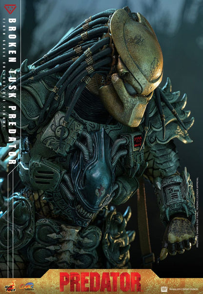 BROKEN TUSK PREDATOR – ALIEN VS. PREDATOR – COMIC MASTERPIECE HOT TOYS