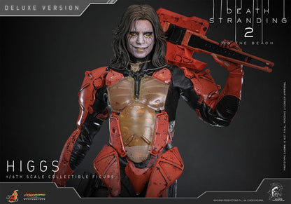 HIGGS – DEATH STRANDING 2: ON THE BEACH FIGURE VIDEOGAME MASTERPIECE 1/6 DELUXE VERSION (HOT TOYS – 33 CM)