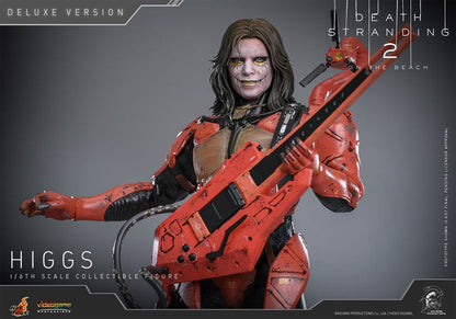HIGGS – DEATH STRANDING 2: ON THE BEACH FIGURE VIDEOGAME MASTERPIECE 1/6 DELUXE VERSION (HOT TOYS – 33 CM)