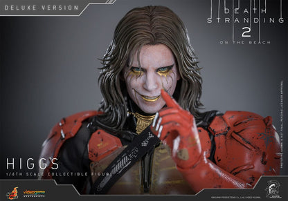 HIGGS – DEATH STRANDING 2: ON THE BEACH FIGURE VIDEOGAME MASTERPIECE 1/6 DELUXE VERSION (HOT TOYS – 33 CM)