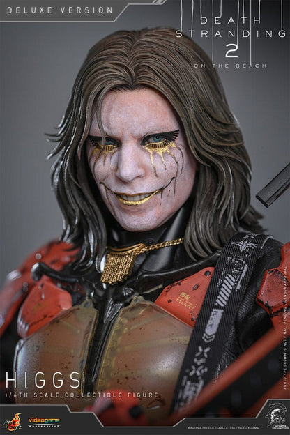 HIGGS – DEATH STRANDING 2: ON THE BEACH FIGURE VIDEOGAME MASTERPIECE 1/6 DELUXE VERSION (HOT TOYS – 33 CM)