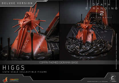 HIGGS – DEATH STRANDING 2: ON THE BEACH FIGURE VIDEOGAME MASTERPIECE 1/6 DELUXE VERSION (HOT TOYS – 33 CM)