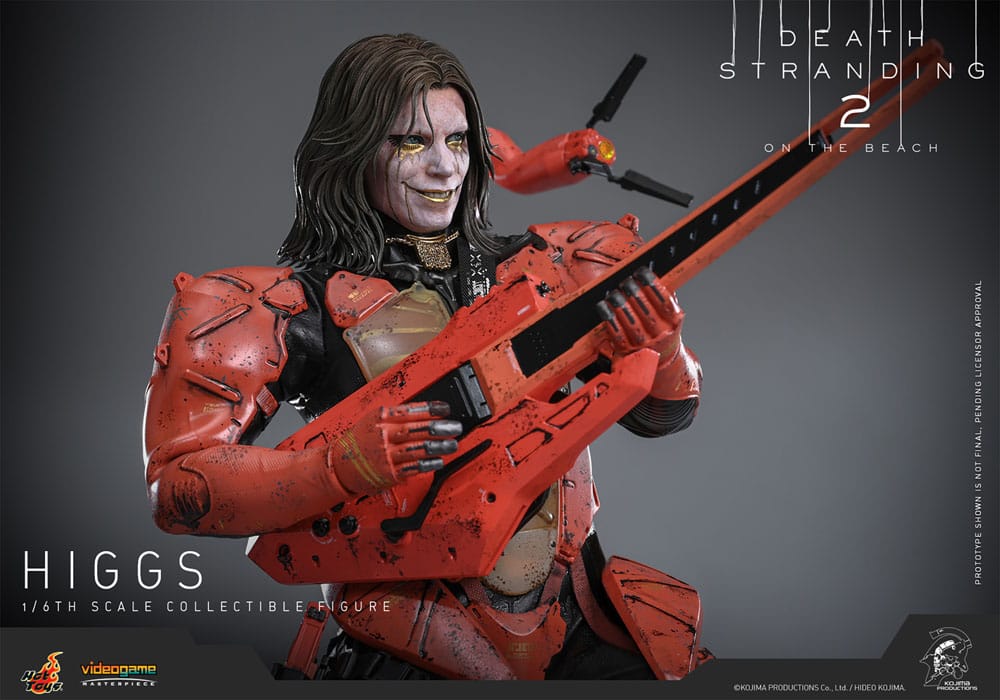 HIGGS – DEATH STRANDING 2: ON THE BEACH FIGURE VIDEOGAME MASTERPIECE 1/6 (HOT TOYS – 33 CM)