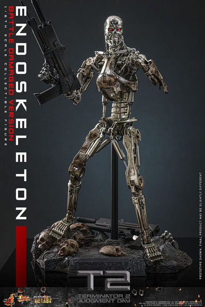 ENDOESQUELETO BATTLE DAMAGED VERSION – TERMINATOR 2: EL JUICIO FINAL – HOT TOYS