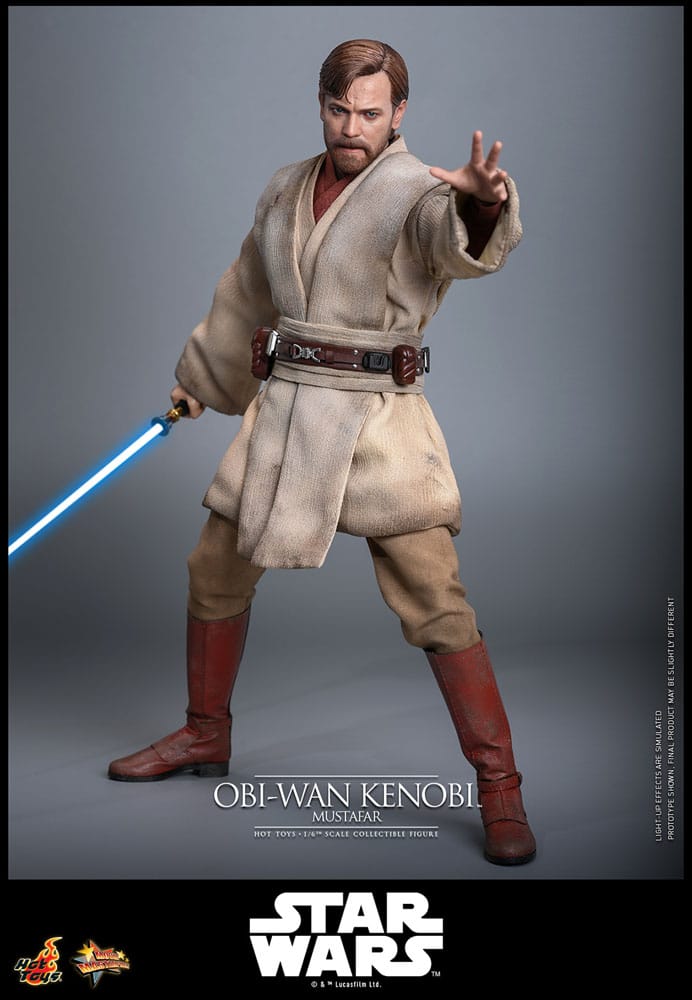 OBI-WAN KENOBI MUSTAFAR – MOVIE MASTERPIECE 1/6 FIGURE 31 CM (HOT TOYS – STAR WARS EPISODE III)