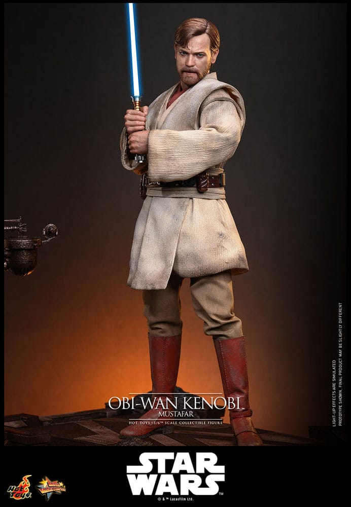 OBI-WAN KENOBI MUSTAFAR – MOVIE MASTERPIECE 1/6 FIGURE 31 CM (HOT TOYS – STAR WARS EPISODE III)