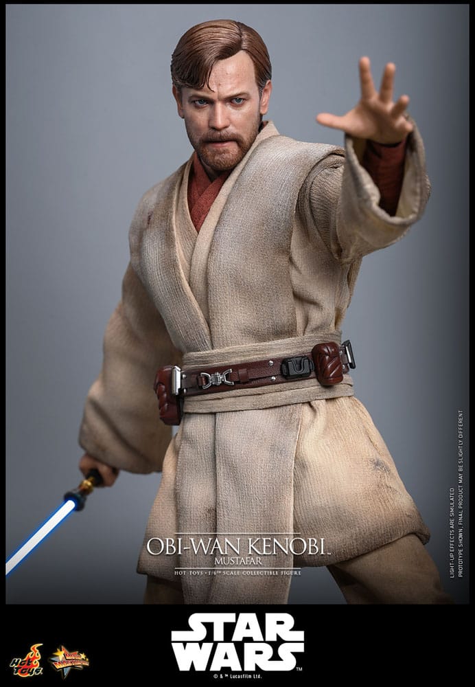 OBI-WAN KENOBI MUSTAFAR – MOVIE MASTERPIECE 1/6 FIGURE 31 CM (HOT TOYS – STAR WARS EPISODE III)