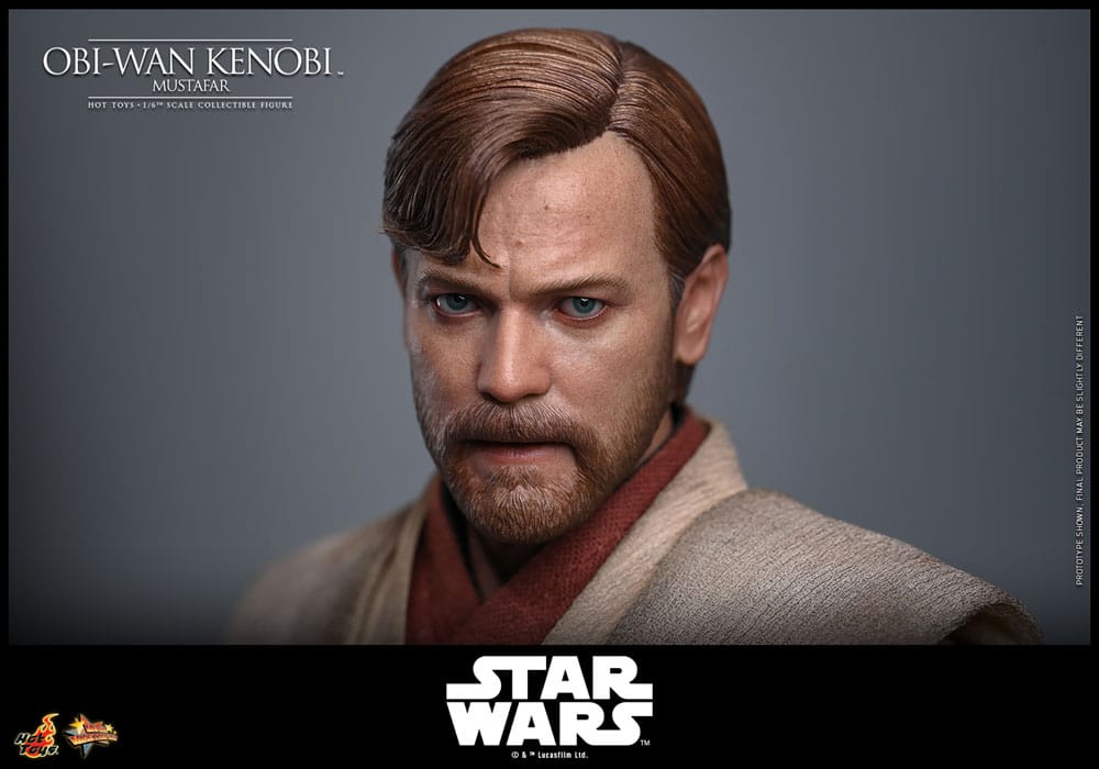 OBI-WAN KENOBI MUSTAFAR – MOVIE MASTERPIECE 1/6 FIGURE 31 CM (HOT TOYS – STAR WARS EPISODE III)