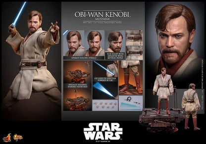 OBI-WAN KENOBI MUSTAFAR – MOVIE MASTERPIECE 1/6 FIGURE 31 CM (HOT TOYS – STAR WARS EPISODE III)