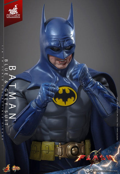 BATMAN - THE FLASH (BLUE & GREY SUIT) LIMITED EDITION HOT TOYS EXCLUSIVE