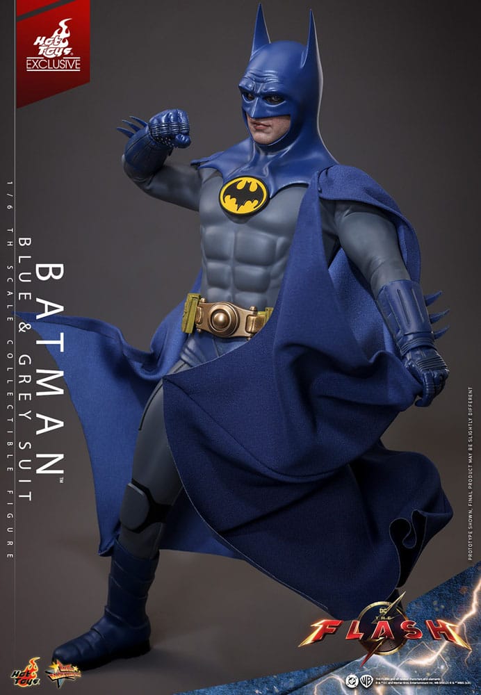 BATMAN - THE FLASH (BLUE & GREY SUIT) LIMITED EDITION HOT TOYS EXCLUSIVE