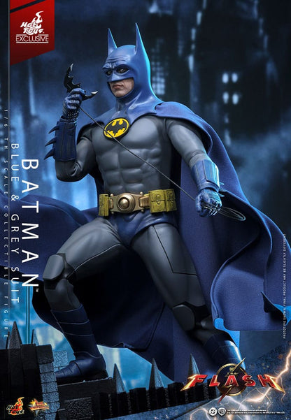 BATMAN - THE FLASH (BLUE & GREY SUIT) LIMITED EDITION HOT TOYS EXCLUSIVE