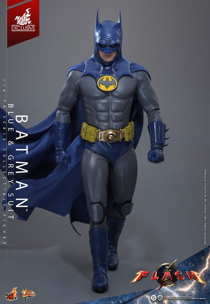 BATMAN - THE FLASH (BLUE & GREY SUIT) LIMITED EDITION HOT TOYS EXCLUSIVE