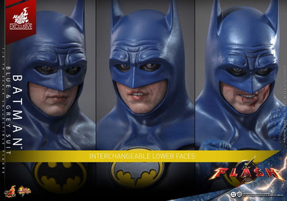 BATMAN - THE FLASH (BLUE & GREY SUIT) LIMITED EDITION HOT TOYS EXCLUSIVE