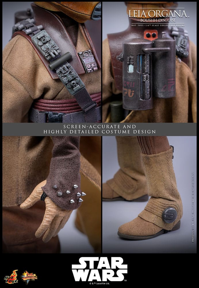 LEIA ORGANA – MOVIE MASTERPIECE 1/6 (BOUSHH DISGUISE) HOT TOYS – STAR WARS, 27 CM