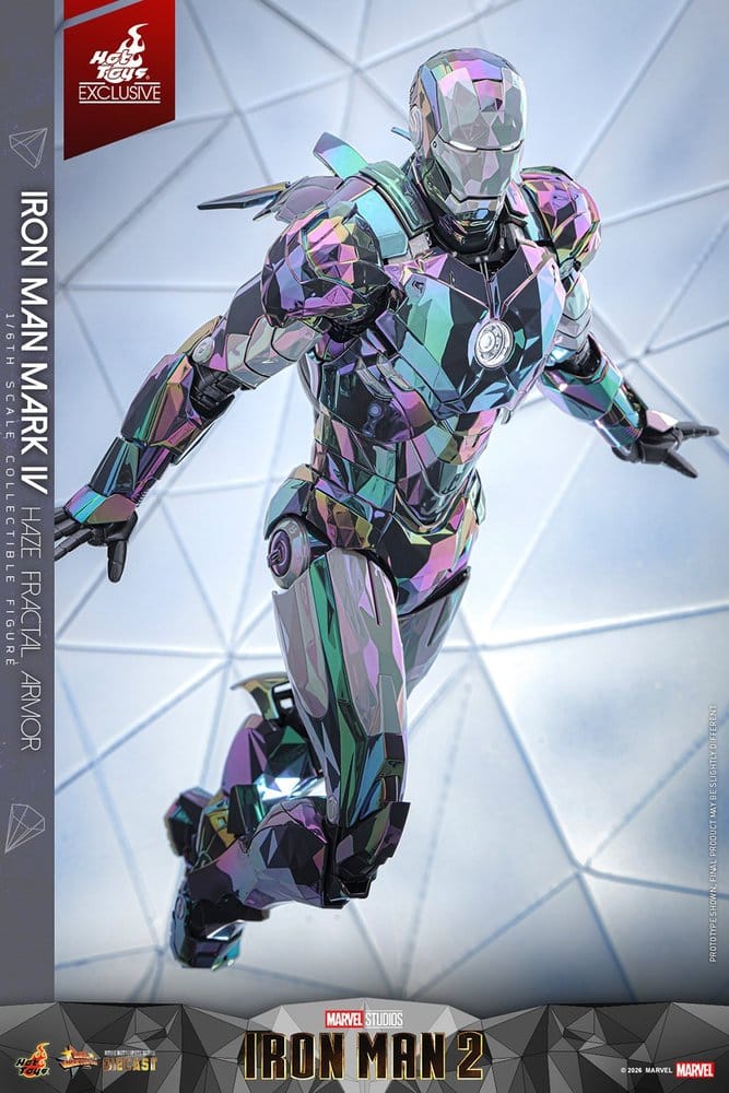 IRON MAN MARK IV (HAZE FRACTAL ARMOR) – 1/6 (HOT TOYS – IRON MAN 2)