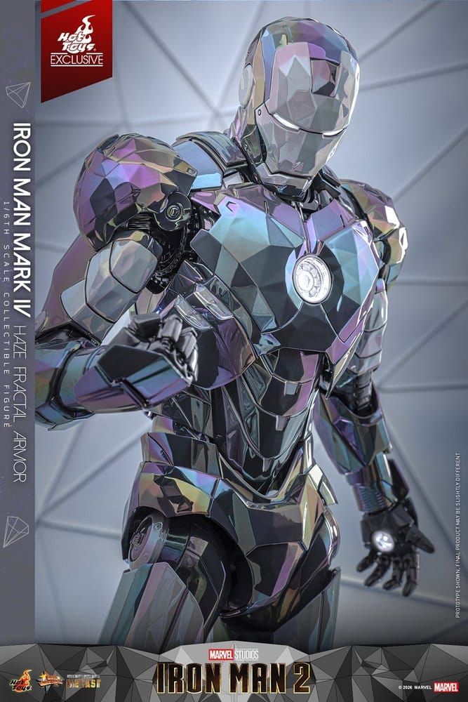 IRON MAN MARK IV (HAZE FRACTAL ARMOR) – 1/6 (HOT TOYS – IRON MAN 2)