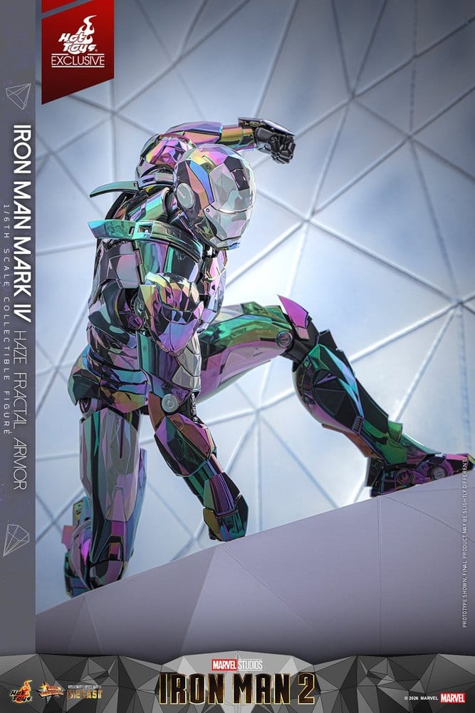 IRON MAN MARK IV (HAZE FRACTAL ARMOR) – 1/6 (HOT TOYS – IRON MAN 2)