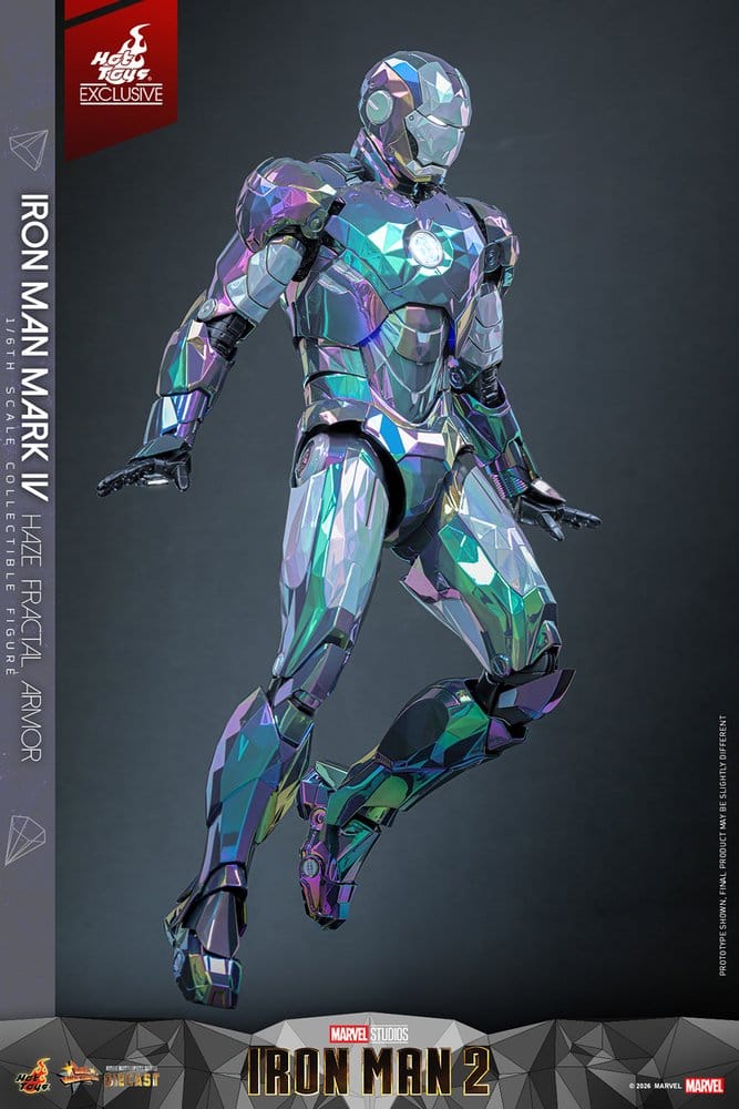 IRON MAN MARK IV (HAZE FRACTAL ARMOR) – 1/6 (HOT TOYS – IRON MAN 2)