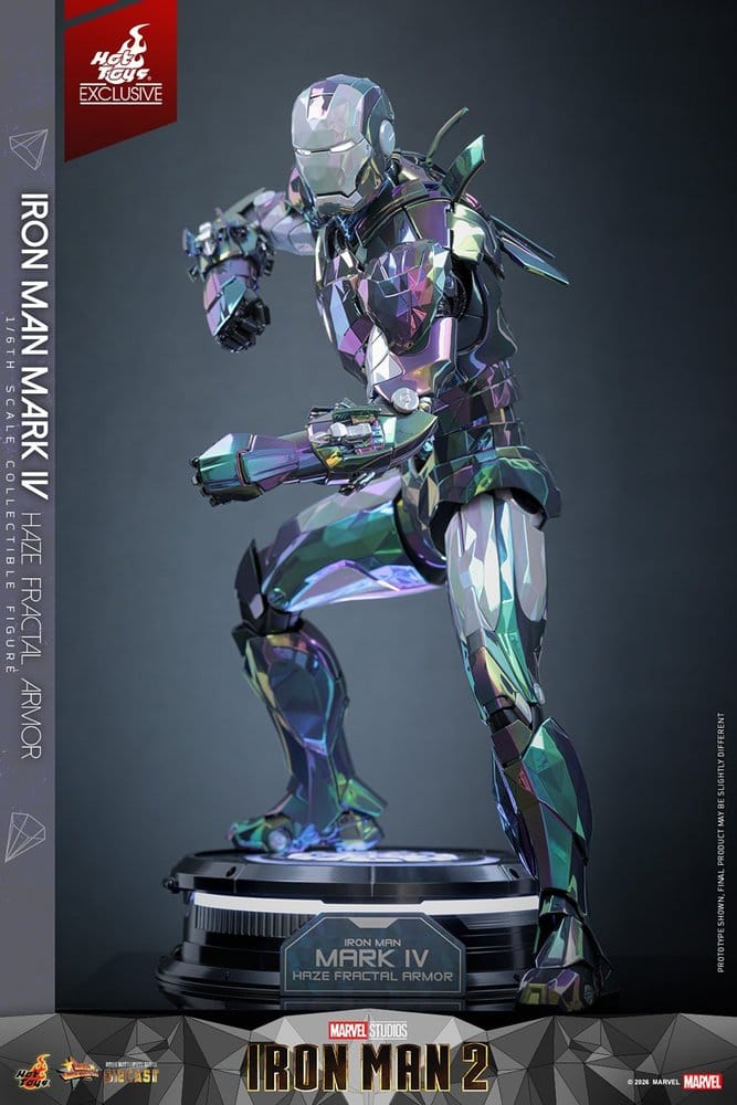 IRON MAN MARK IV (HAZE FRACTAL ARMOR) – 1/6 (HOT TOYS – IRON MAN 2)
