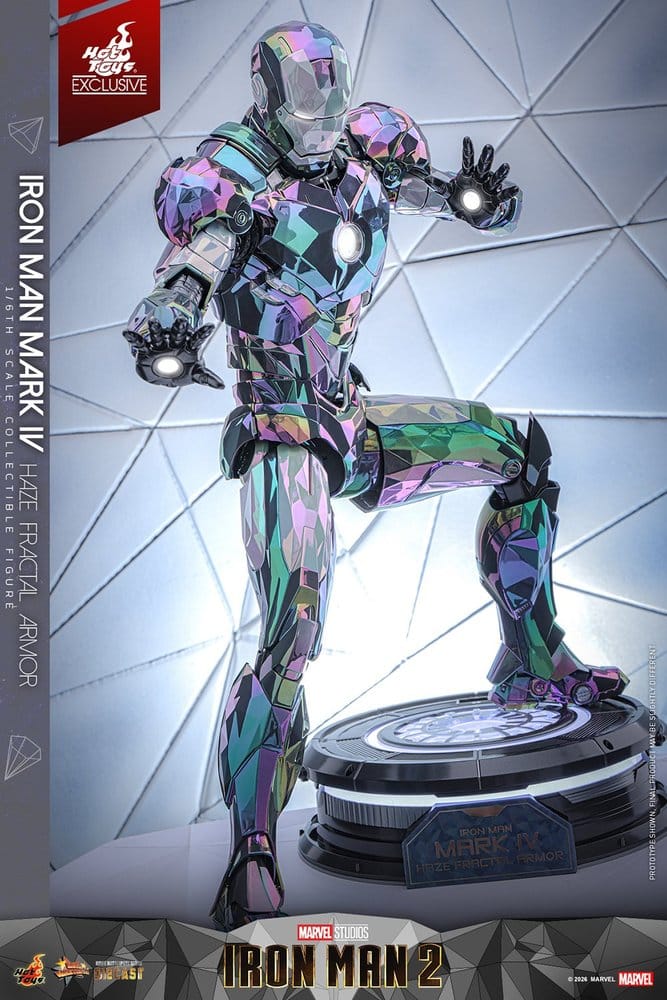 IRON MAN MARK IV (HAZE FRACTAL ARMOR) – 1/6 (HOT TOYS – IRON MAN 2)