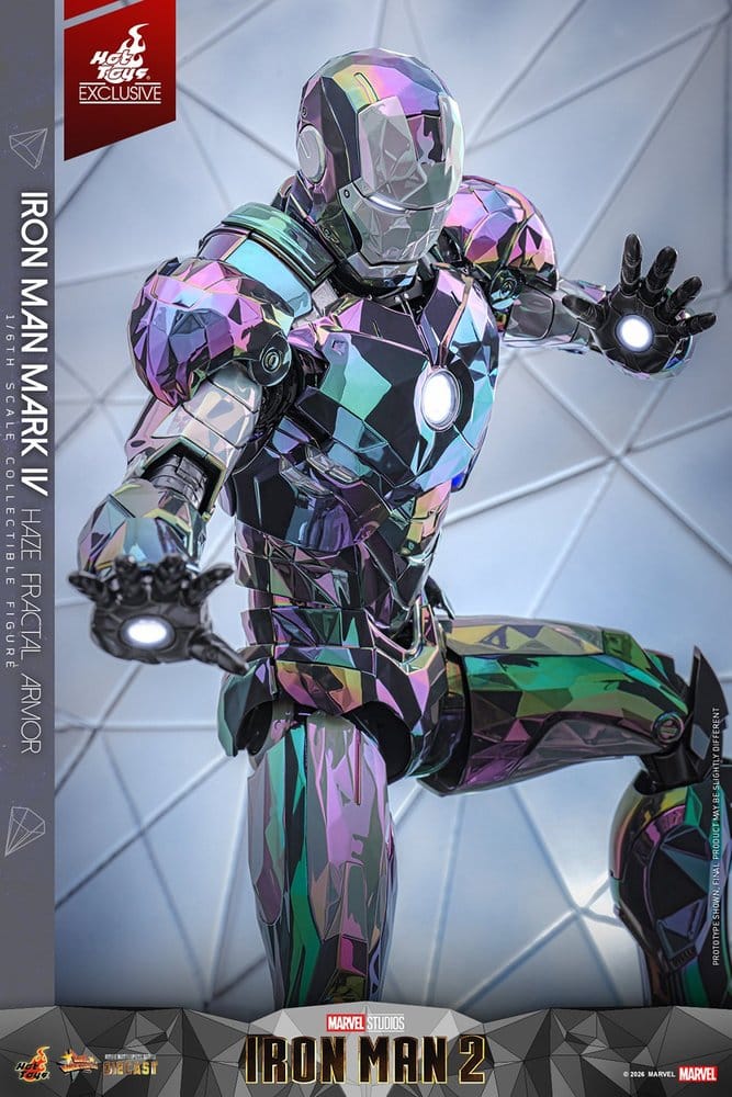 IRON MAN MARK IV (HAZE FRACTAL ARMOR) – 1/6 (HOT TOYS – IRON MAN 2)