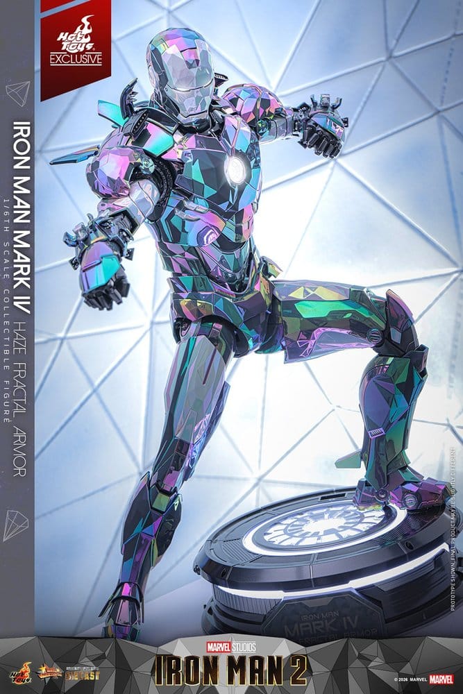 IRON MAN MARK IV (HAZE FRACTAL ARMOR) – 1/6 (HOT TOYS – IRON MAN 2)