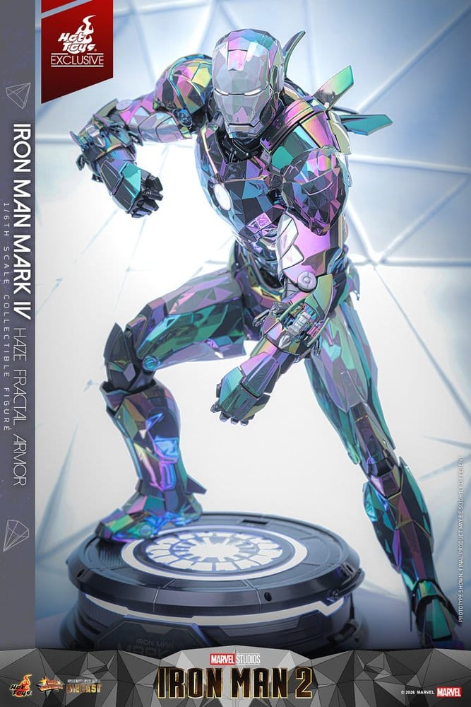 IRON MAN MARK IV (HAZE FRACTAL ARMOR) – 1/6 (HOT TOYS – IRON MAN 2)