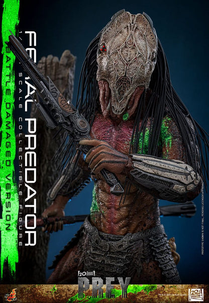 FERAL PREDATOR (BATTLE DAMAGED VERSION) – FIGURA 1/6 – PREY (HOT TOYS)
