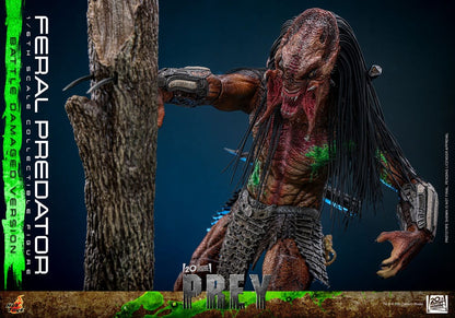 FERAL PREDATOR (BATTLE DAMAGED VERSION) – FIGURA 1/6 – PREY (HOT TOYS)