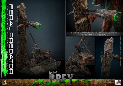 FERAL PREDATOR (BATTLE DAMAGED VERSION) – FIGURA 1/6 – PREY (HOT TOYS)