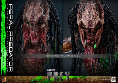 FERAL PREDATOR (BATTLE DAMAGED VERSION) – FIGURA 1/6 – PREY (HOT TOYS)