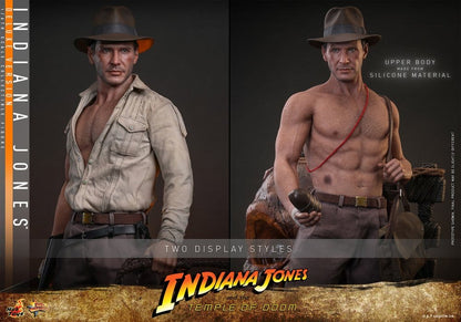 INDIANA JONES – FIGURA MOVIE MASTERPIECE 1/6 (HOT TOYS – INDIANA JONES AND THE TEMPLE OF DOOM) DELUXE VERSION – 30 CM