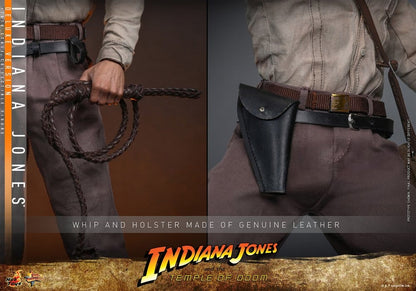 INDIANA JONES – FIGURA MOVIE MASTERPIECE 1/6 (HOT TOYS – INDIANA JONES AND THE TEMPLE OF DOOM) DELUXE VERSION – 30 CM