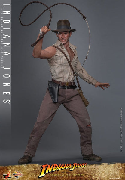 INDIANA JONES – FIGURA MOVIE MASTERPIECE 1/6 (HOT TOYS – INDIANA JONES AND THE TEMPLE OF DOOM) – 30 CM