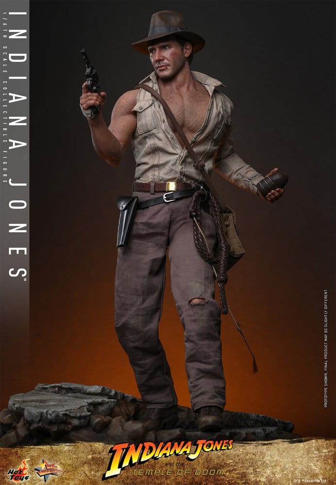 INDIANA JONES – FIGURA MOVIE MASTERPIECE 1/6 (HOT TOYS – INDIANA JONES AND THE TEMPLE OF DOOM) – 30 CM