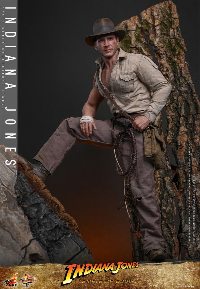 INDIANA JONES – FIGURA MOVIE MASTERPIECE 1/6 (HOT TOYS – INDIANA JONES AND THE TEMPLE OF DOOM) – 30 CM