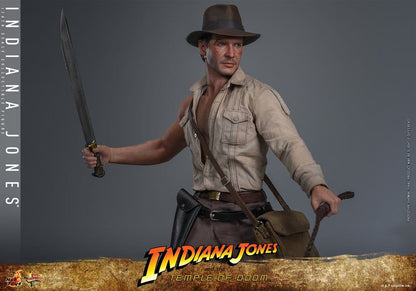 INDIANA JONES – FIGURA MOVIE MASTERPIECE 1/6 (HOT TOYS – INDIANA JONES AND THE TEMPLE OF DOOM) – 30 CM