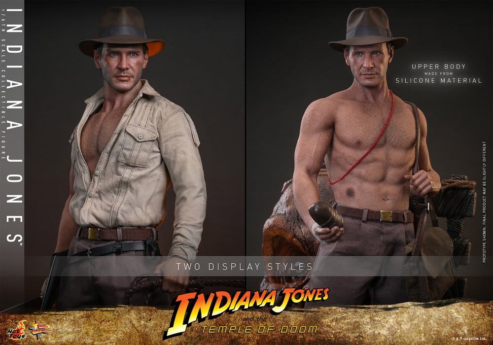 INDIANA JONES – FIGURA MOVIE MASTERPIECE 1/6 (HOT TOYS – INDIANA JONES AND THE TEMPLE OF DOOM) – 30 CM
