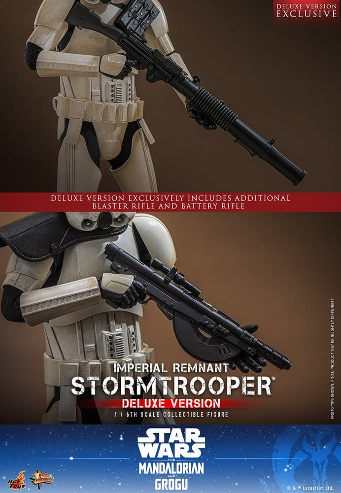 IMPERIAL REMNANT STORMTROOPER DELUXE – FIGURA 1/6 30 CM (HOT TOYS)