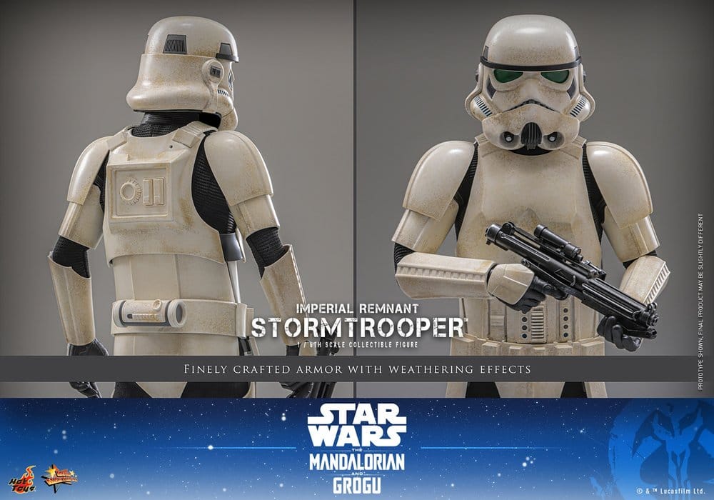 IMPERIAL REMNANT STORMTROOPER – 1/6 (HOT TOYS – STAR WARS: THE MANDALORIAN & GROGU)