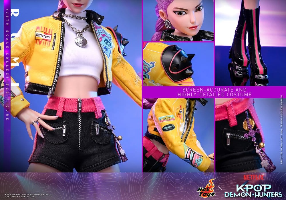 RUMI – KPOP DEMON HUNTERS – FIGURA ARTICULADA 1/6 28 CM (HOT TOYS)