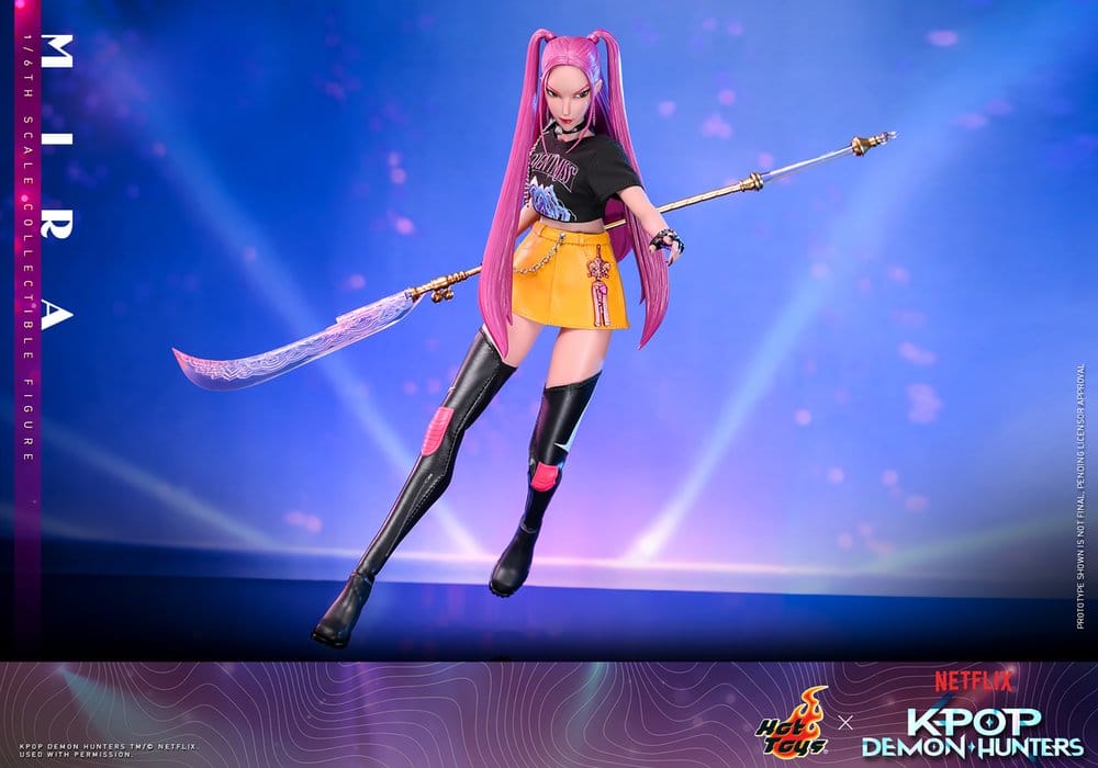 MIRA – KPOP DEMON HUNTERS – FIGURA ARTICULADA 1/6 28 CM (HOT TOYS)