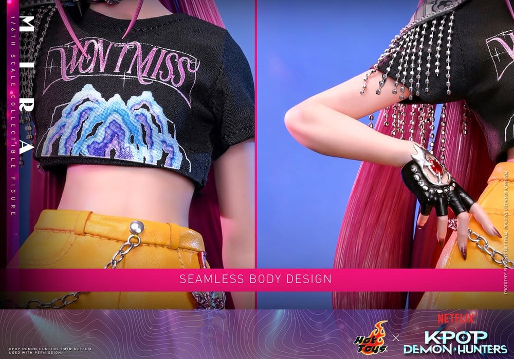 MIRA – KPOP DEMON HUNTERS – FIGURA ARTICULADA 1/6 28 CM (HOT TOYS)